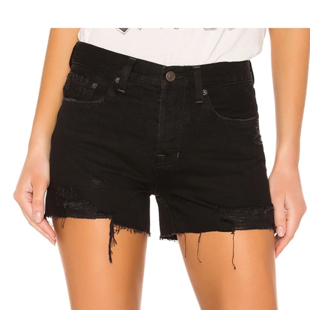 NWT Free People Sofia Black Shorts